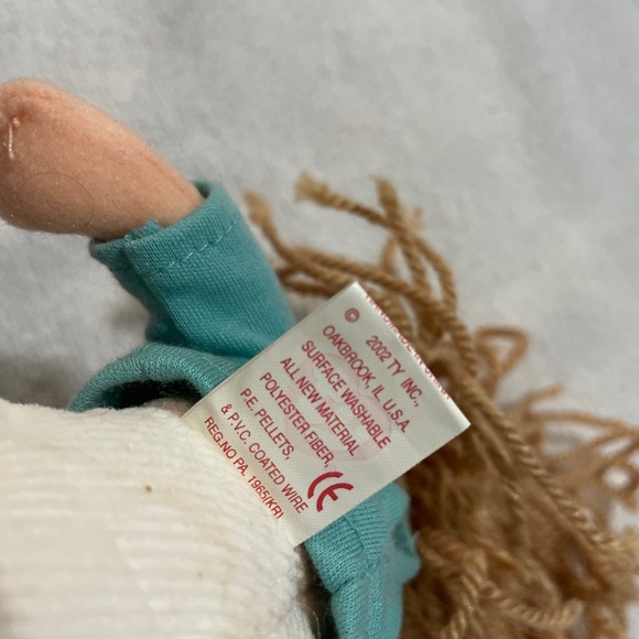 Ty Teenie Beanie Boppers Doll Cool Cassidy With Tags Stuffed Doll 8 Inch - Picture 6 of 7